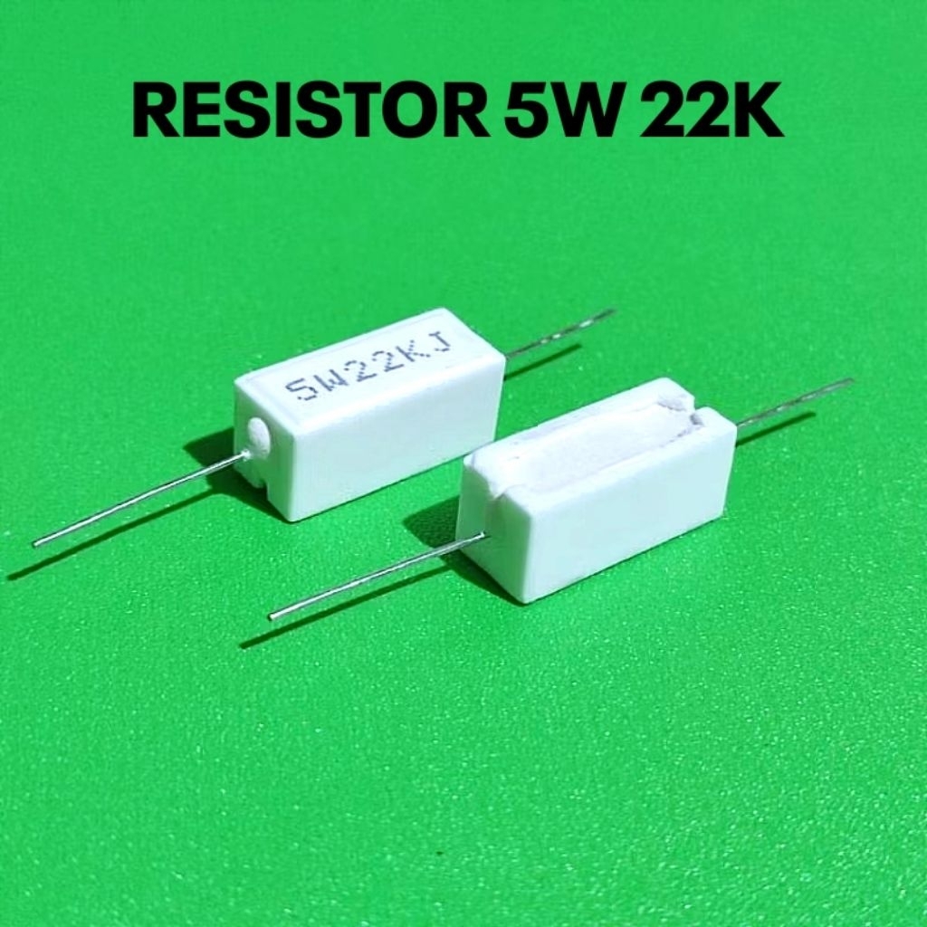 5W WATT 22K KILO OHM ROHS CHALK RESISTOR