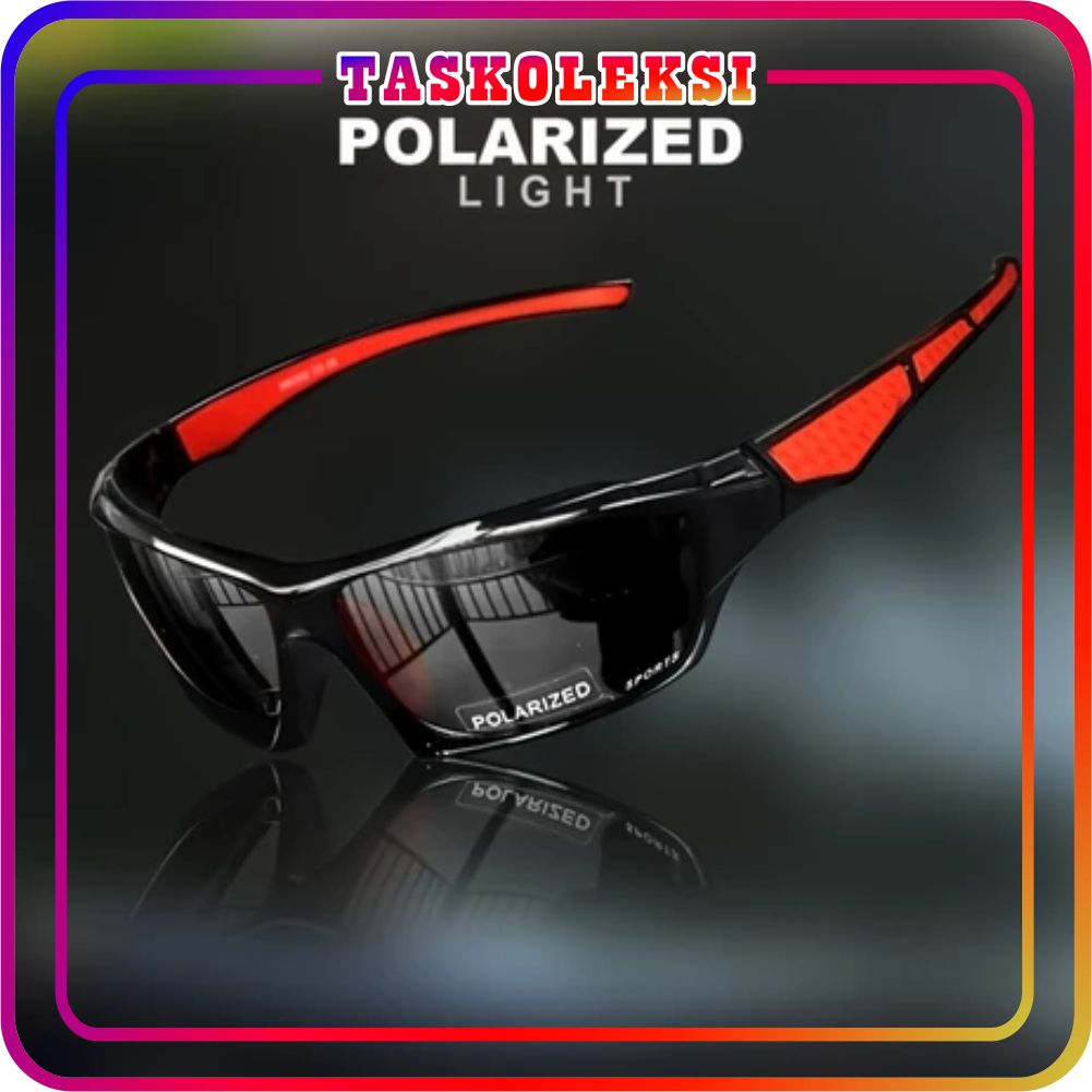 TK - แว่นกันแดดกีฬาโพลาไรซ์และตกปลาปั่นจักรยานป้องกันรังสียูวี400 G059