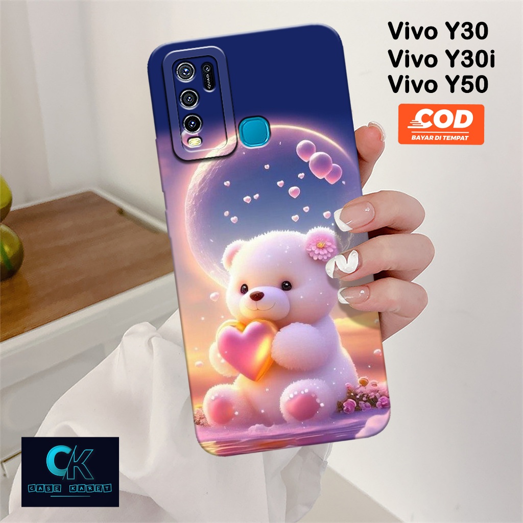 เคส HP Samsung Vivo Y30 / Y30i / Y50 - เคสแฟชั่นการ์ตูน - เคสยาง - เคส Vivo Y30 / Y30i / Y50 ล่าสุด 