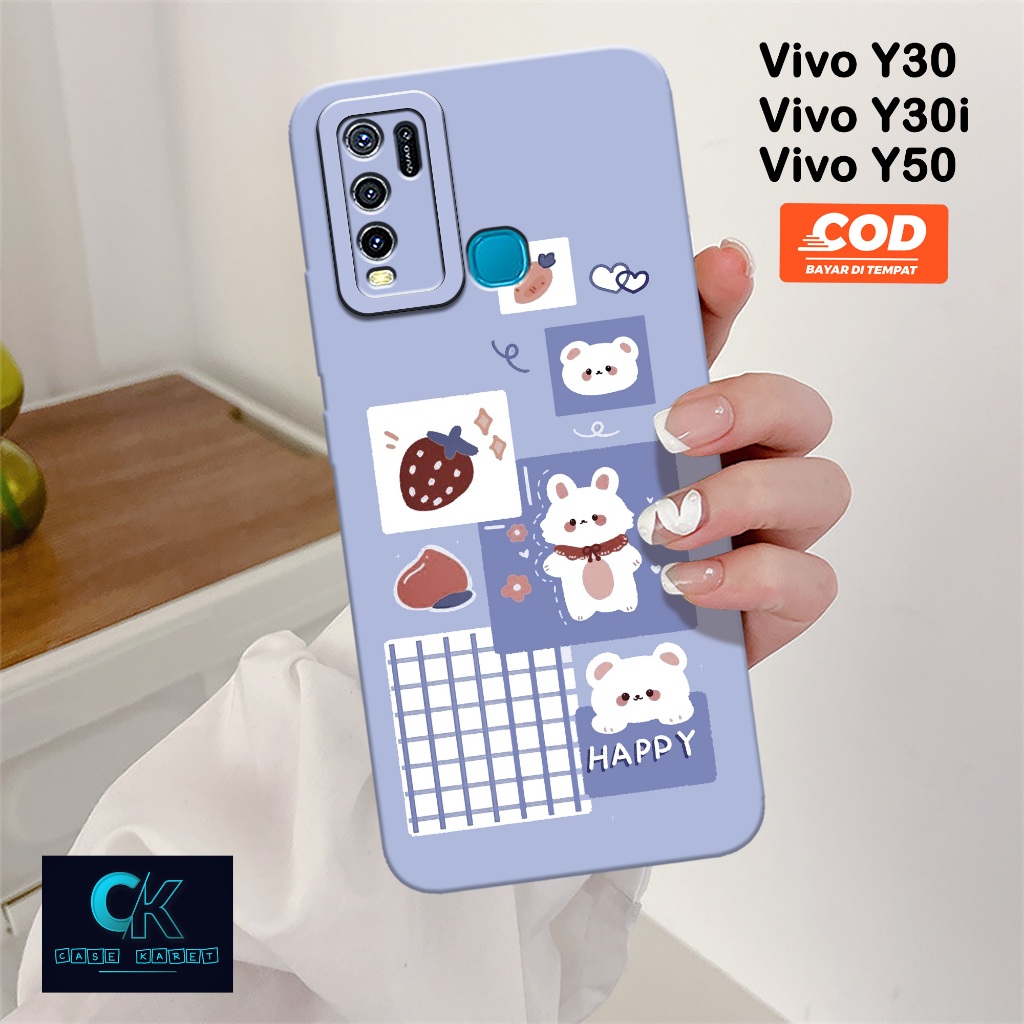 เคส HP Samsung Vivo Y30 / Y30i / Y50 - เคสแฟชั่นการ์ตูน - เคสยาง - เคส Vivo Y30 / Y30i / Y50 ล่าสุด 