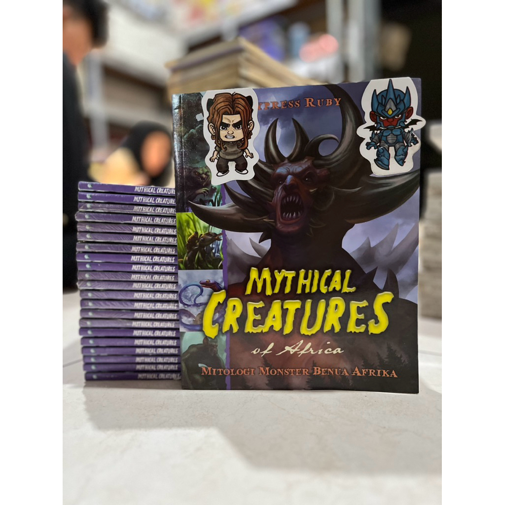 [ ต้นฉบับ ] หนังสือ AFRICAN BEKA MONSTER MYTHOLOGY / สิ่งมีชีวิต