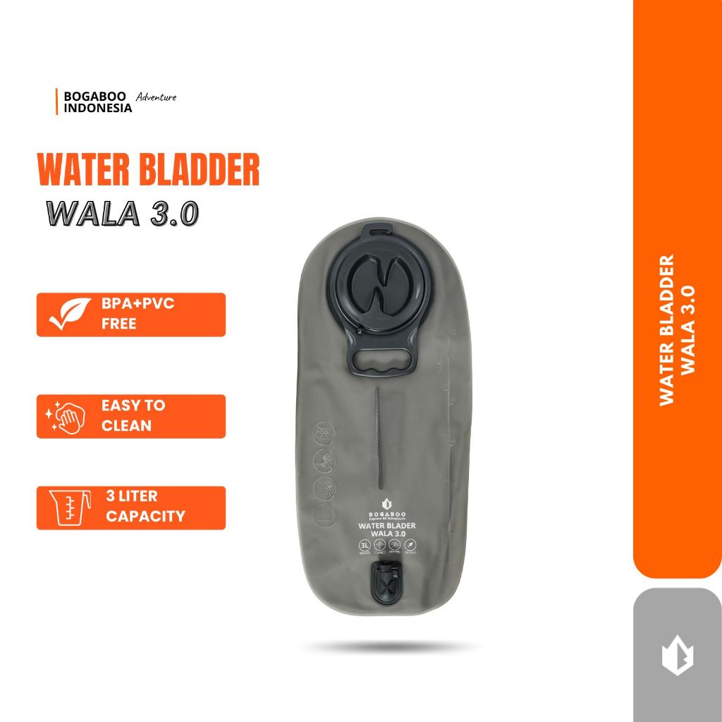 Bogaboo Army 3L Series wala 3.0 กระเพาะปัสสาวะน้ํา – เดินป่ากลางแจ้ง Camping Trail Running กระเป๋าน้