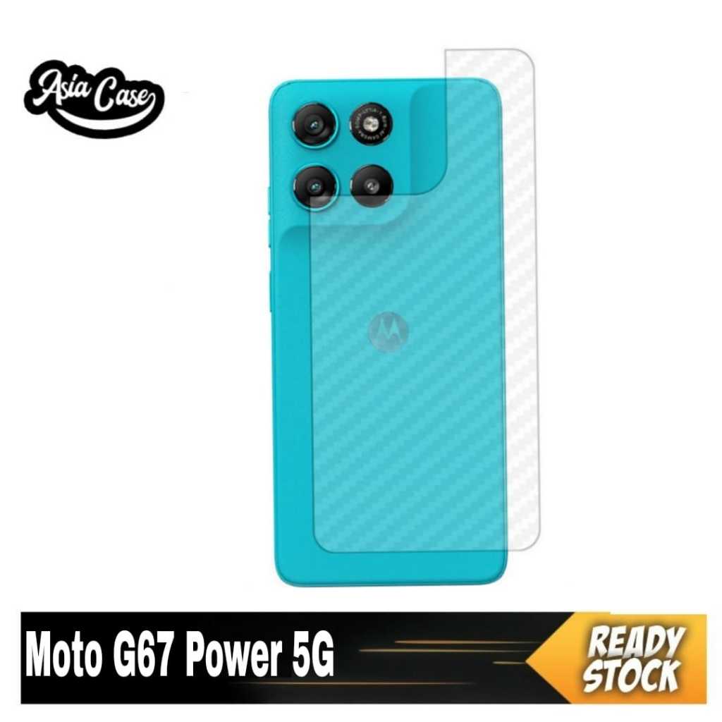 Garskin Motorola G67 Power 5G Skin Carbon Anti-Scratch Back