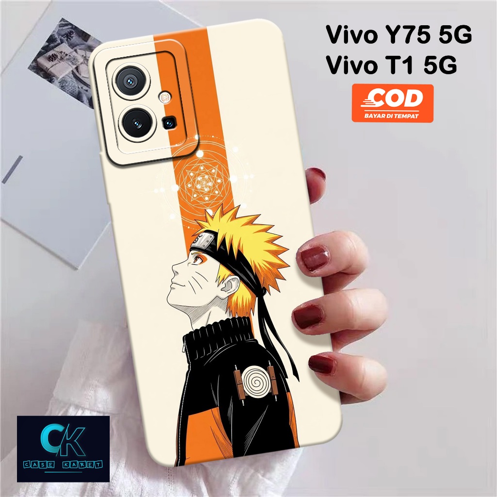 HP เคส Vivo Y75 5G / T1 5G ล่าสุด - เคสอนิเมะแฟชั่น - เคสยาง - เคส Vivo Y75 5G / T1 5G - เคส Vivo Y7