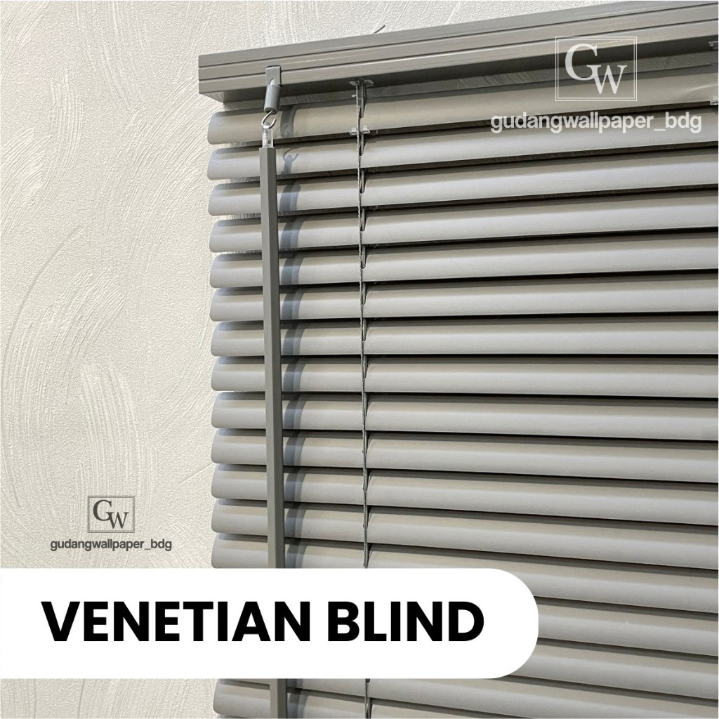 LUMINA - PVC Venetian Blind Aesthetic Window Curtain Roll Curtain 40CM