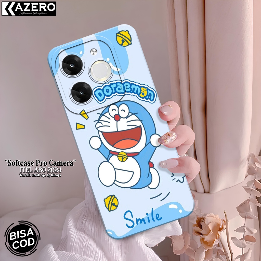 ITEL A80 Silicone HP - เคสแฟชั่นการ์ตูน - ITEL A80 Softcase - เคส ITEL A80 - เคส ITEL A80 - อุปกรณ์โ