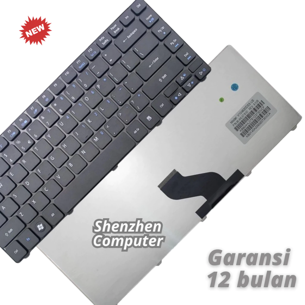 คีย์บอร์ดโน้ตบุ๊ก Acer E1-471 / E1-471G / E1-421 thumbnail 5