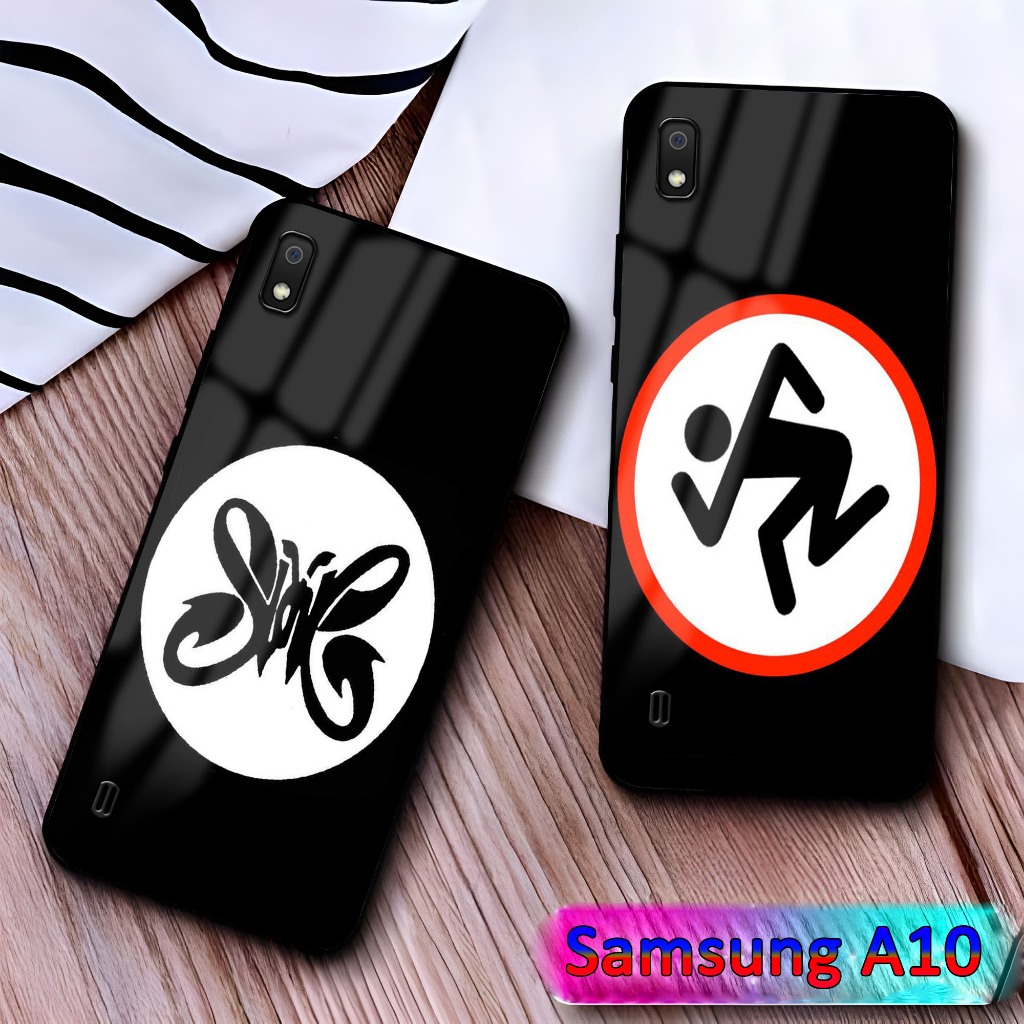 เคส HP Samsung A10 - เคส N1 - [KK Motif No. 34] - Samsung A10 Fashion Softcase - Glossy Hardcase - P