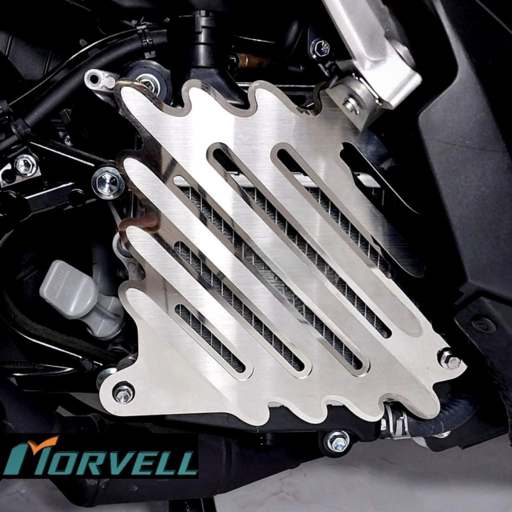 Nmax Aerox Lexi NVX 155 ฝาครอบหม้อน้ําฝาครอบหม้อน้ํา (*เก่า 125cc ต้องเปลี่ยนฝาครอบรุ่น Lexi 155cc) * ไม่เหมาะสําหรับ Nmax Aerox turbo
