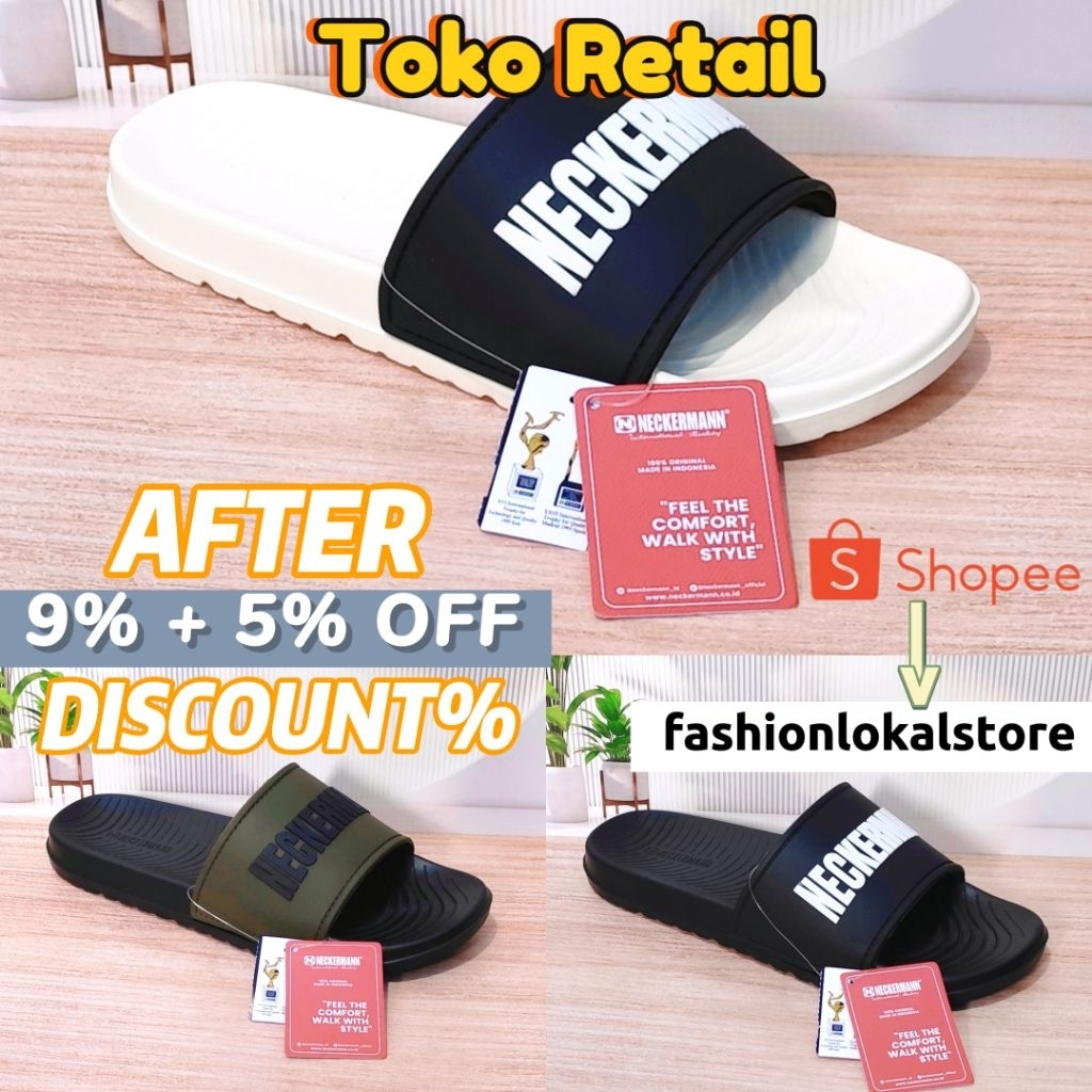 รองเท้าแตะสไลด์ผู้ใหญ่ NECKERMANN Article Jordan - 23 | รองเท้าแตะสไลด์ผู้ใหญ่ NECKERMANN ดั้งเดิม