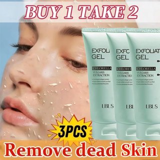 Beli 1 Gratis 1 LBLS Eureka Exfoliating Gel 50g Peeling Gel Facial Glowing Blackhead Cleaner Body Exfoliating Mencerahkan