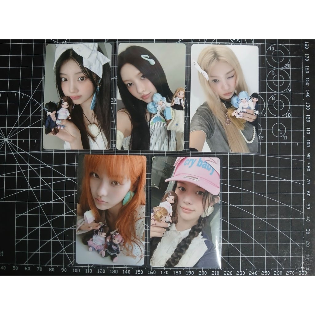 [OFFICIAL] PHOTOCARD PC ILLIT YUNAH MOKA MINJU WOMNE IROHA ALBUM ไม่น่ารัก ANYMORE LITTLE MIMI ILLIT