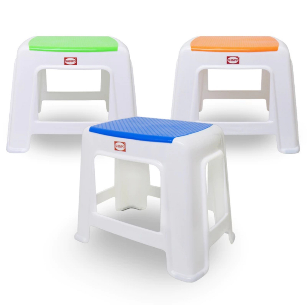 Shinpo Romeo SIP 290 สตูลนั่งยอง แข็งแรง ทนทาน วัสดุพลาสติกมัลติฟังก์ชั่น ห้องครัวและห้องน้ํา - DM