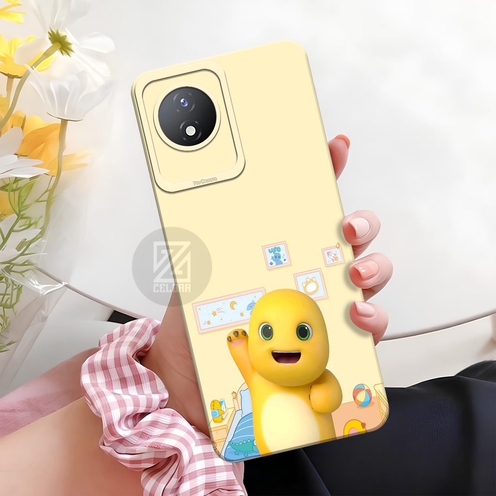 ล่าสุด VIVO Y02/Y02T กรณี Zelora แฟชั่นกรณีการ์ตูน Softcase VIVO VIVO Y02/Y02T 2023 Pro กล้องปลอก VI