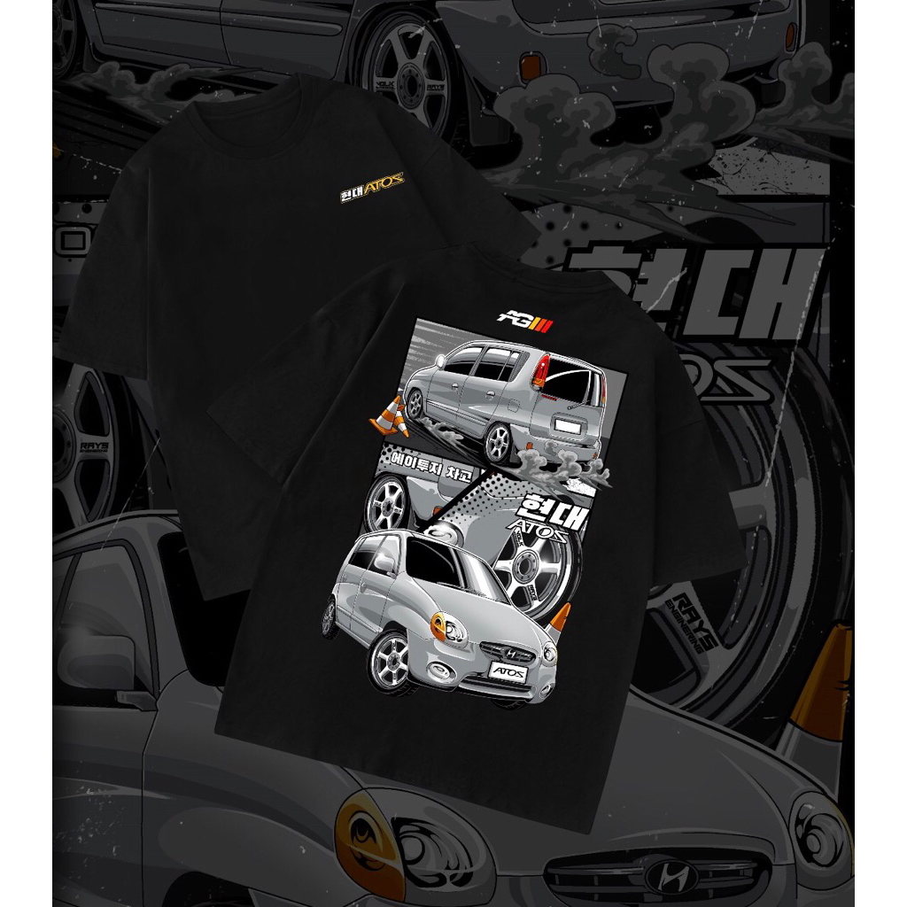 เสื้อยืด ATOZ GARAGE | สไตล์ GARAGE | วัฒนธรรมรถยนต์