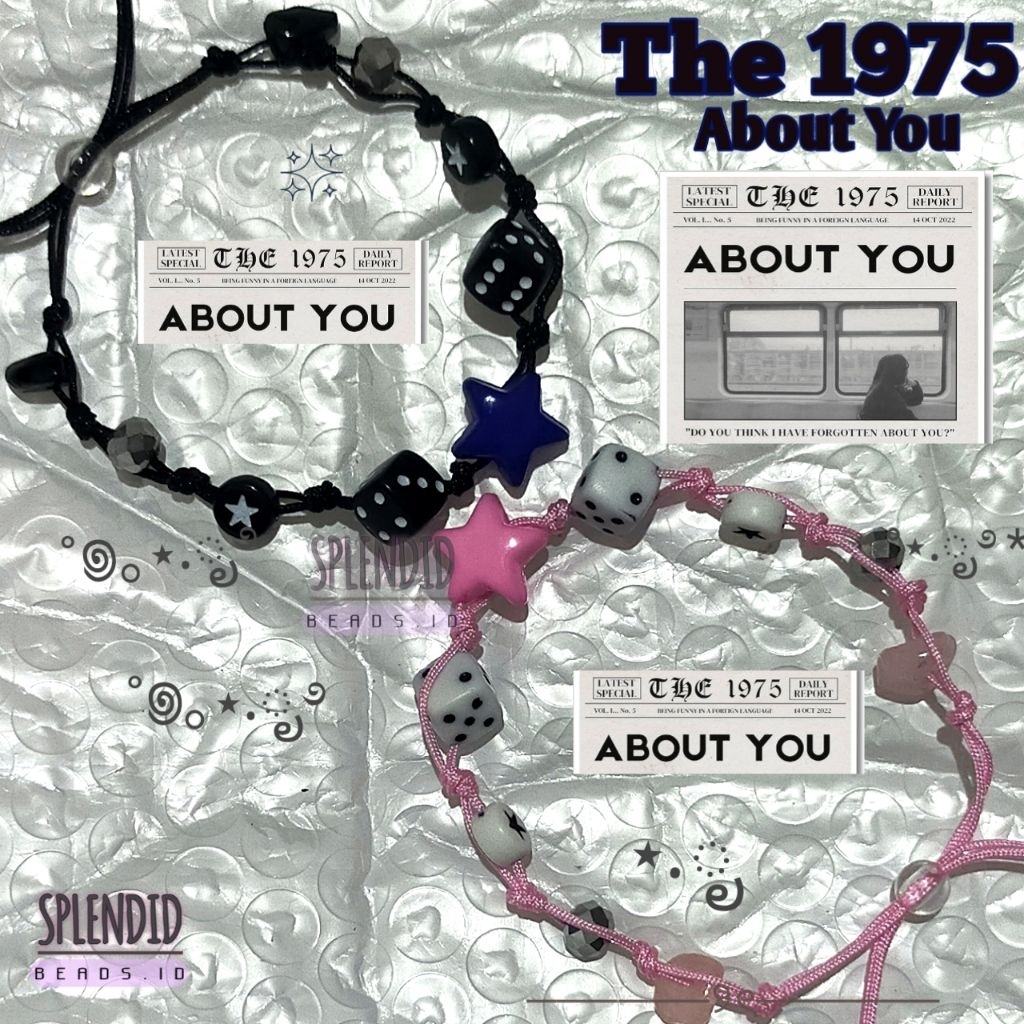 The About you 1975 Bracelet || เกี่ยวกับคุณสร้อยข้อมือ 1975