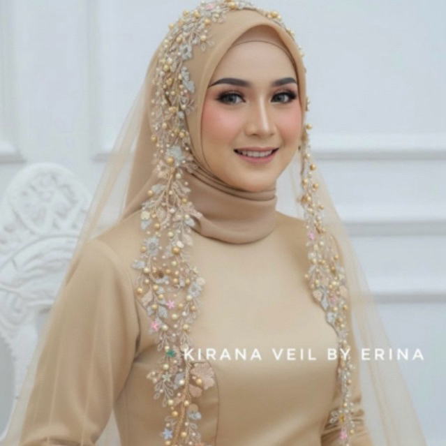 KIRANA VEIL / WEDDING VEIL / BRIDAL VEIL / BRIDAL SLAYER