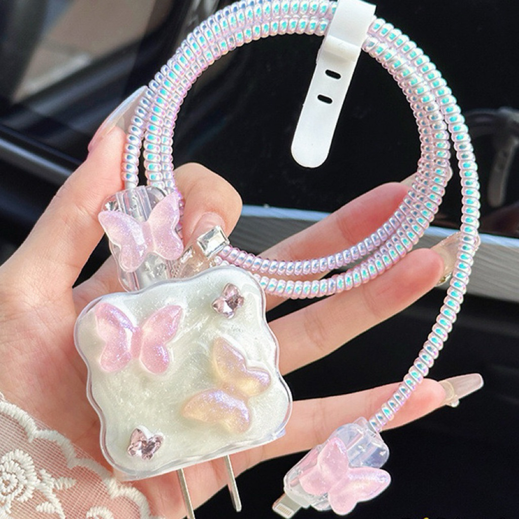 HP GT 001 Softcase Cute Universal Cable Charger Protector