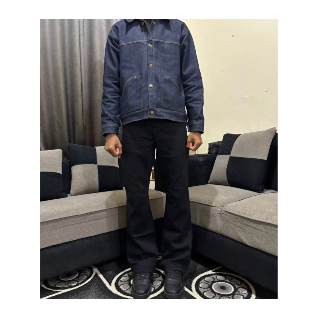 Uniqlo Jeans (สีดํา) / กางเกงยีนส์ Uniqlo / กางเกง Uniqlo