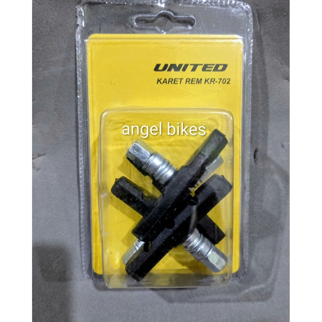 ยางผ้าเบรคจักรยานเบรค V ล็อคเบรค L United KR-702 Fixie พับ MTB | คุณภาพสูง