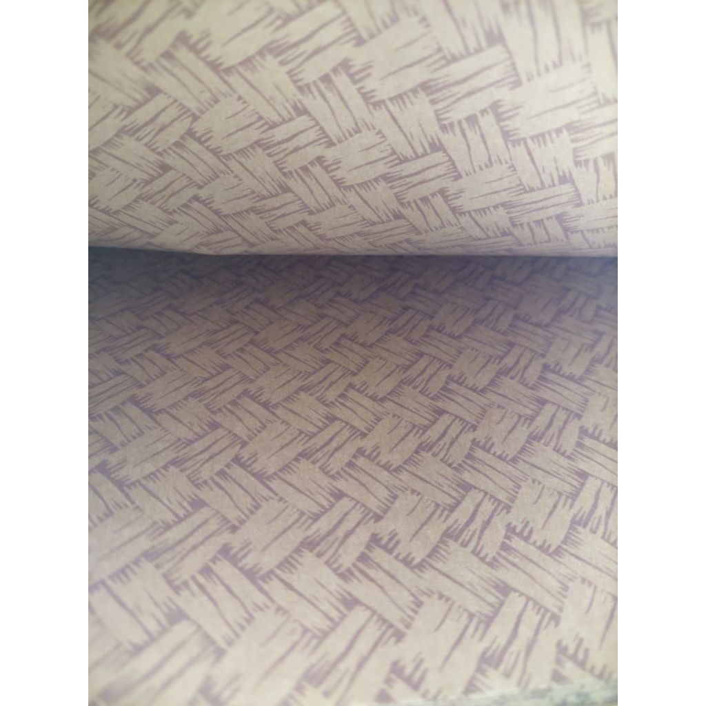 [1 LBR] PLANO BC BUFFALO CARDBOARD 79 X 109 เสื่อสีน้ําตาลเข้ม MOTIF / BC PLANO MOTIF