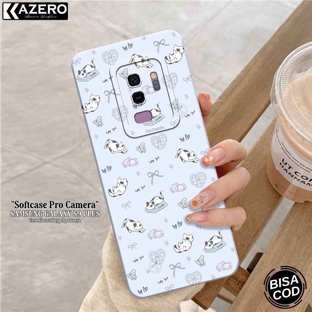 HP SAM GALAXY S9 PLUS แฟชั่นล่าสุดกรณีการ์ตูน Softcase SAM GALAXY S9 PLUS ซิลิโคน Pro ปลอกกล้อง SAM 