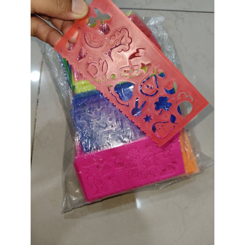 200 ชิ้นขนาดใหญ่ ROTATION RULERS