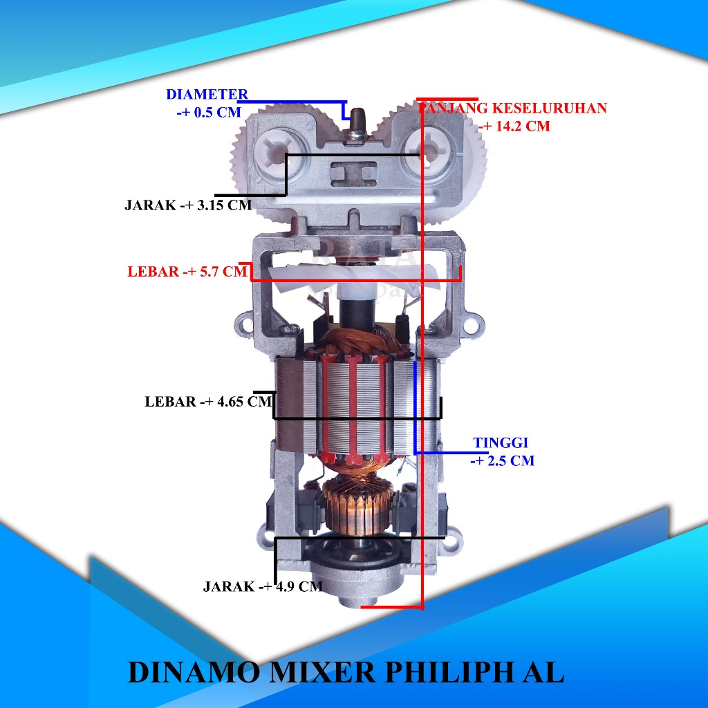PHILIPS AL MIXER DYNAMO / PHILIPS DMPHA DYNAMO