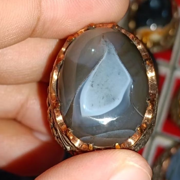 แหวนหินคอรัลนูกัส 24B17Bu9mm