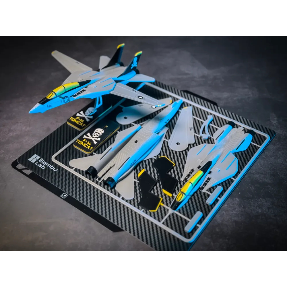 เครื่องบินรบขนาดเล็ก F-14 Tomcat – โมเดลชุดเครื่องบินรบเจ็ทปีกตัวแปร