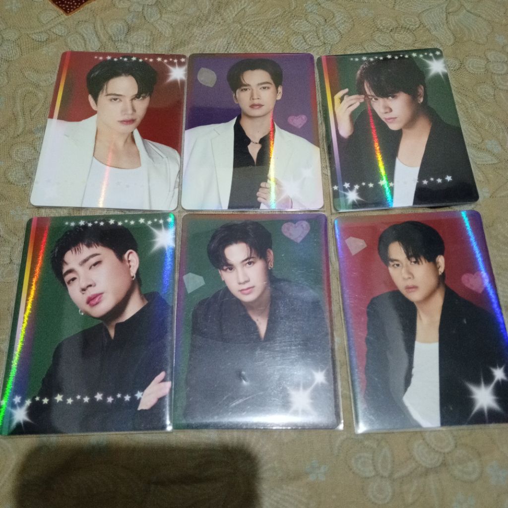 (คลังสินค้าพร้อม Ina) การ์ดสุ่มสะสม Nain Official (CC Black in Color GMMTV) Inn Sarin Markji Nanon O