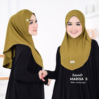 MARISA SIZE S - HIJAB INSTAN DAILY TERBARU MINI BERGO  SPORT BY ZANOO