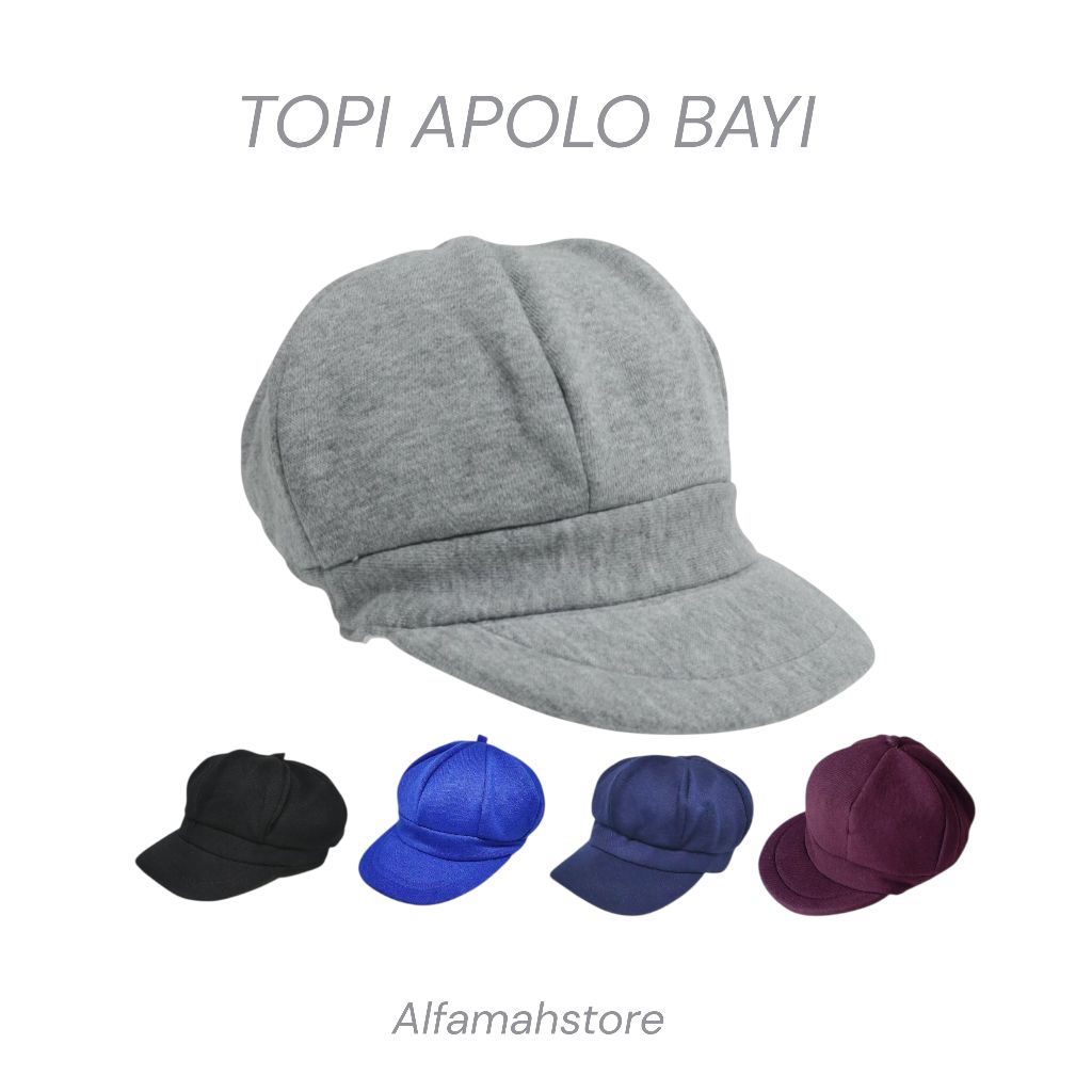 APOLO BABY HAT/NEWS BOY BABY HAT AGE 06 MONTHS _ 3 ปี