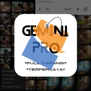GEMINI AI PRO 1 TAHUN - SUPPORT VEO3 - 2 TB of Cloud Storage, belajar menggunakan AI, Termurah dan Bergaransi