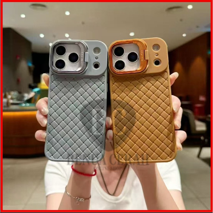 CASE BOTTEGA STANDING สําหรับ OPPO A3S A3X A5i A5X A6 PRO A5 2025 A5S A12 A7 A11K A5 PRO A9 2020 A52