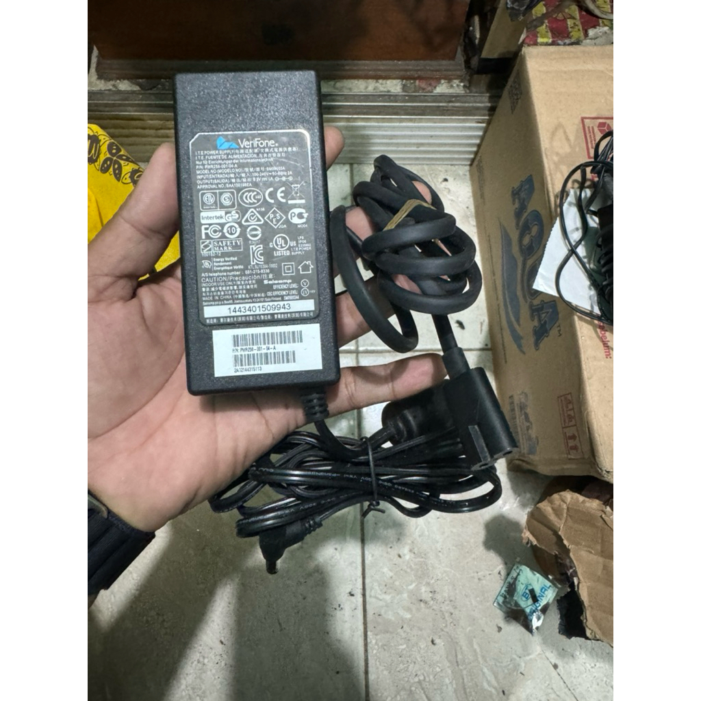 VERIFONE SM09003A 9.3V 4A CHARGER ADAPTER ORIGINAL COPOTAN