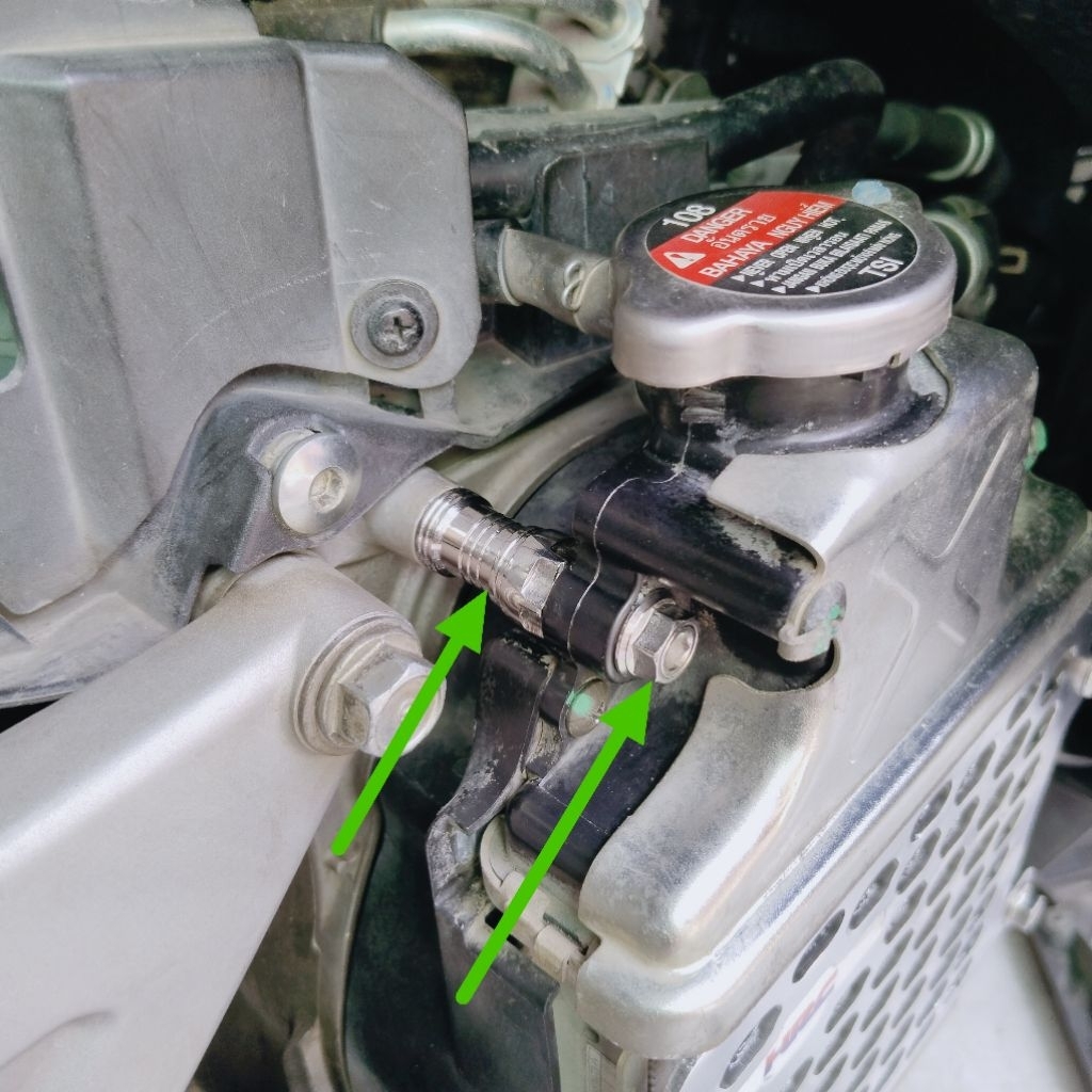 ขายึดหม้อน้ํา Vario 125 Vario 150 Probolt สแตนเลสสําหรับหม้อน้ํา Mount Vario 125 Vario 150