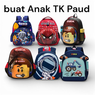 TAS RANSEL SEKOLAH ANAK TK-PAUD TIMBUL NYALA //TAS ANAK  TAS ANAK GENDONG TAS ANAK LAKI LAKI PEREMPUAN