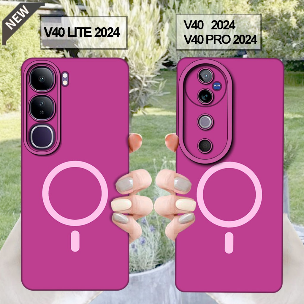 เคส VIVO V40 _เคส VIVO V40 PRO และเคส VIVO V40 LITE - เคสซิลิโคนสีดําสุดเท่ ยืดหยุ่น ใส