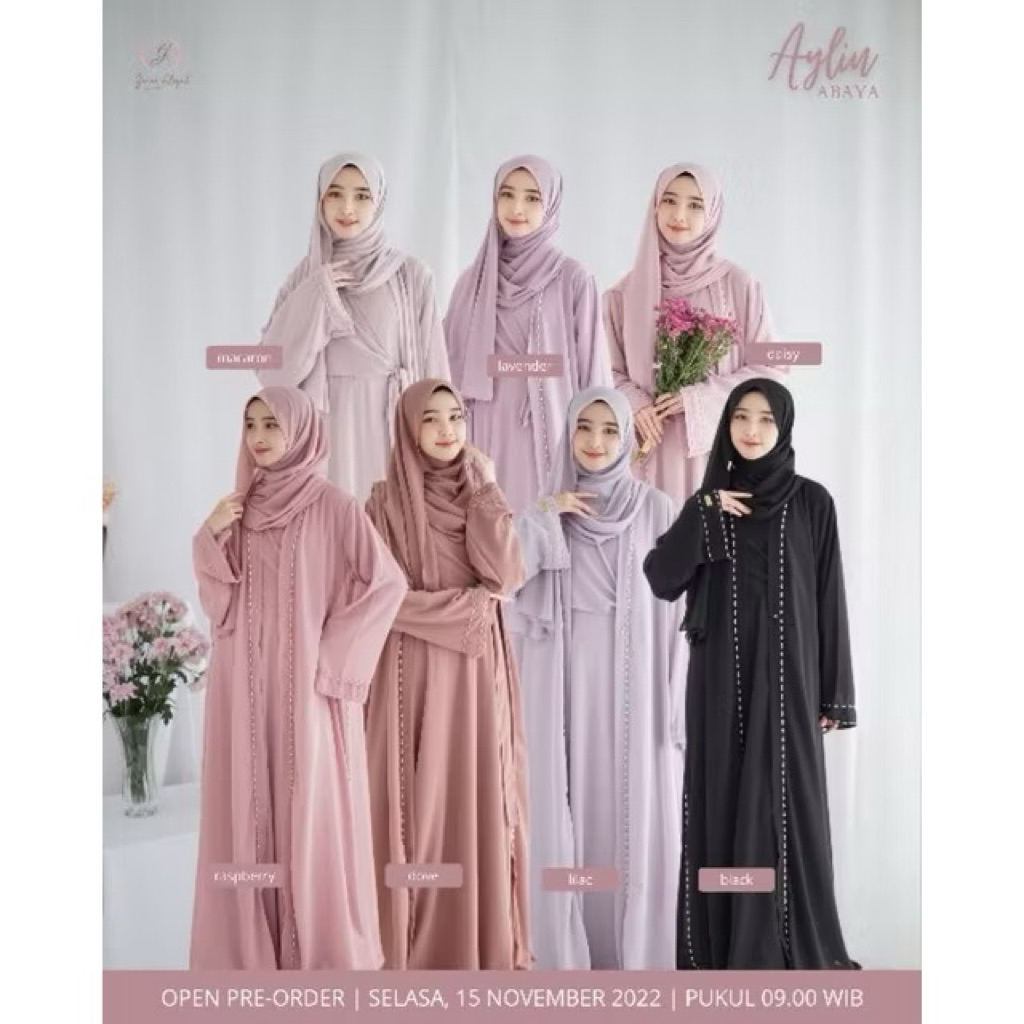 PRELOVED GERAI ALIYAH AYLIN ABAYA SET