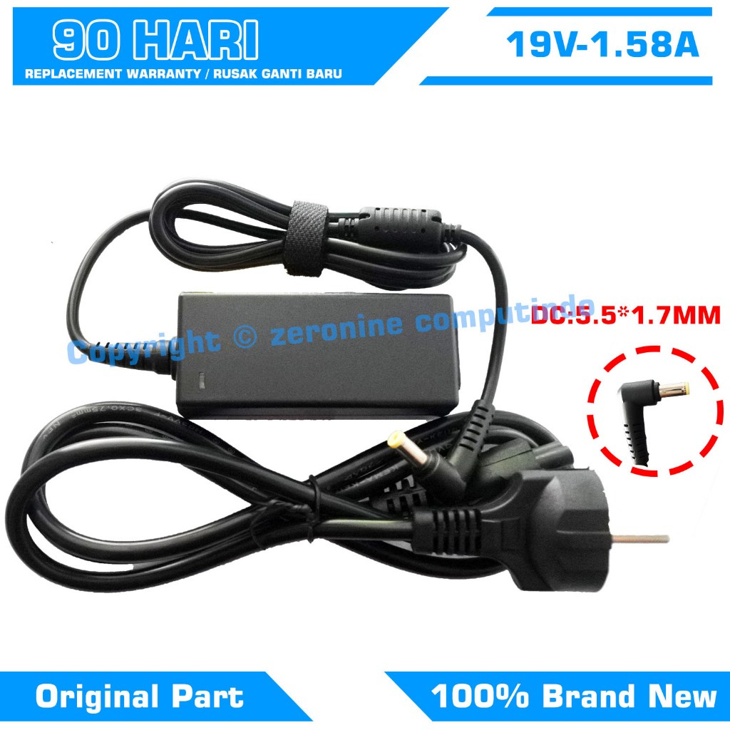 Acer aspire one 531H 532H 721 751 751H 752 A110 A150 อะแดปเตอร์ชาร์จ