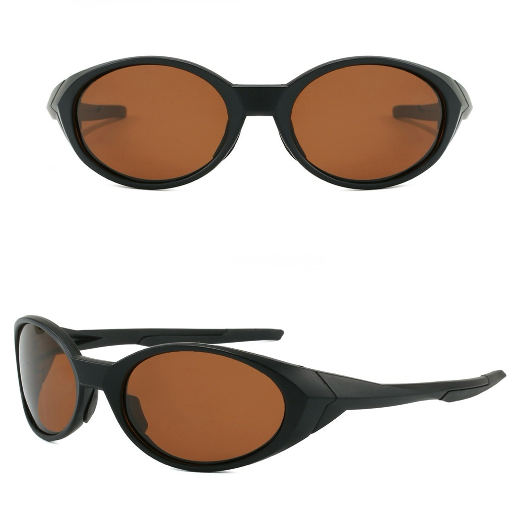 Redux Black Brown lens Running Eye Jacket แว่นตากีฬาสําหรับกิจกรรมกลางแจ้งและกีฬา