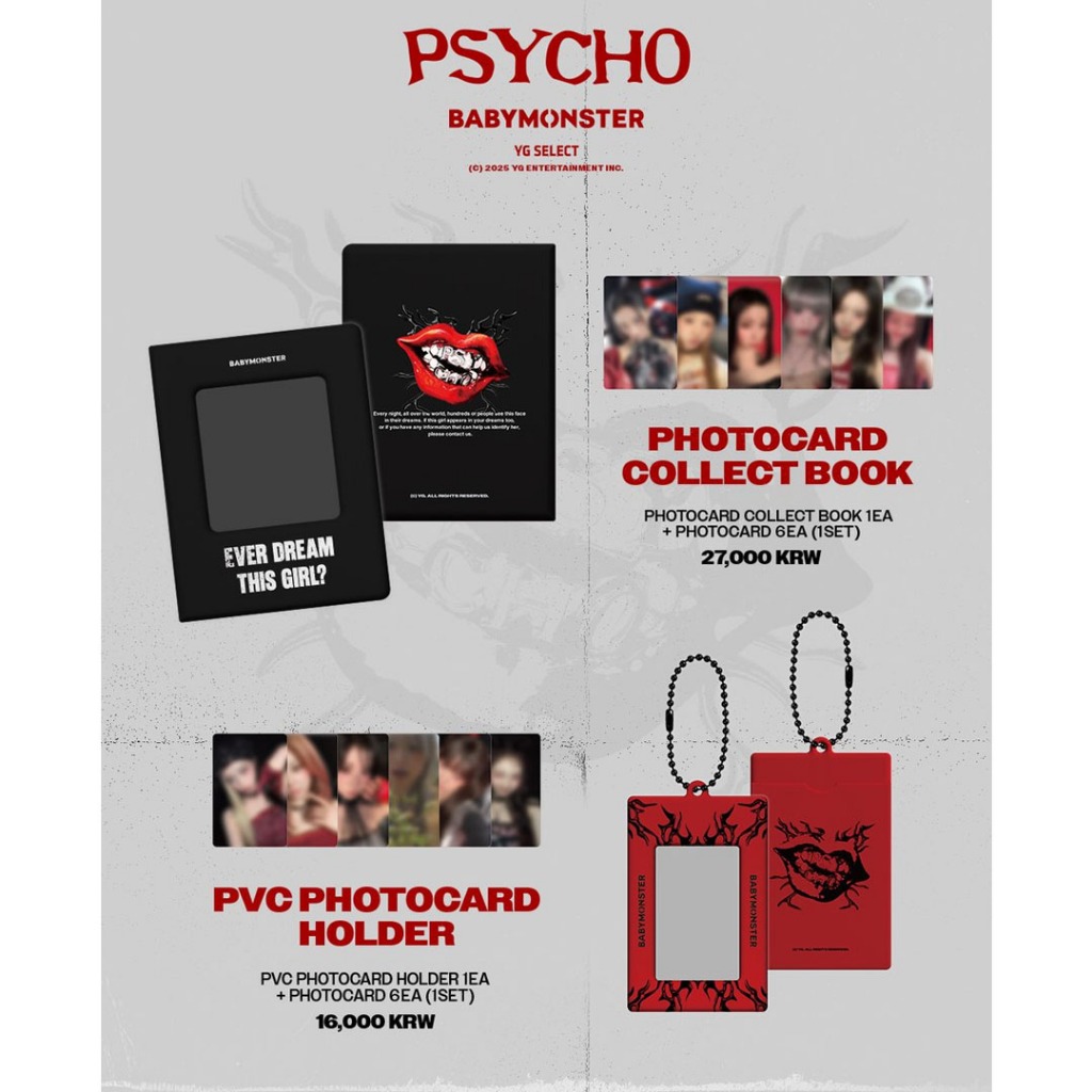 [BOOKED] BABYMONSTER PSYCHO MD