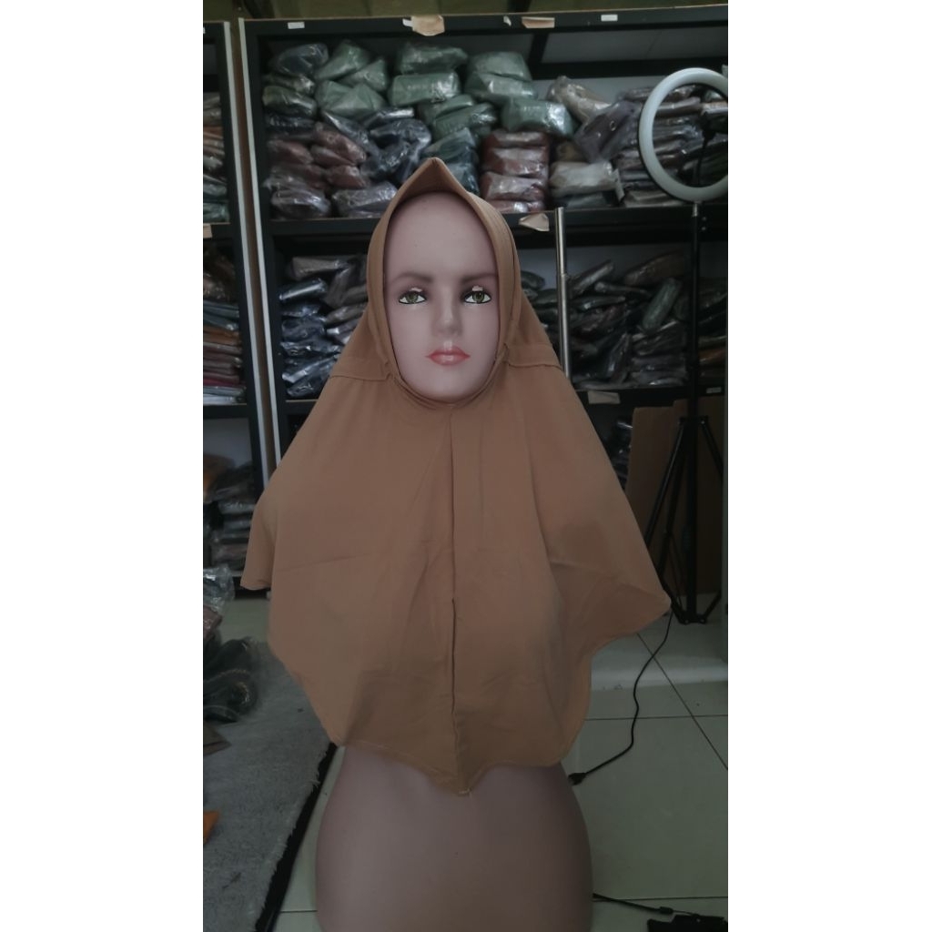 15K HIJAB, DRAWSTRING MODEL, JERSEY MATERIAL, ALL FIVE BACK THOUSAND