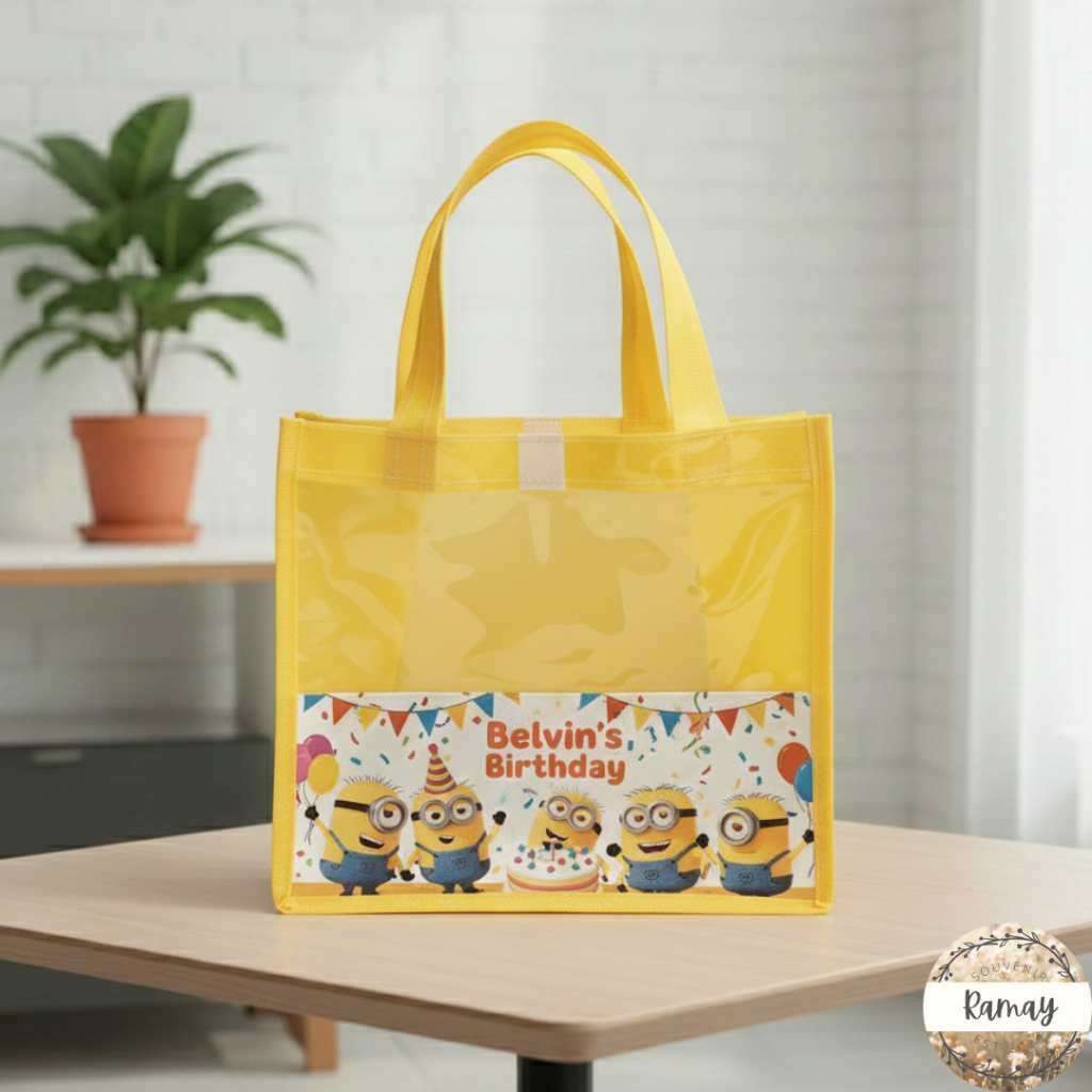 RENO BAG CUSTOM UK.22X13X20 CUSTOM BIRTHDAY SOUVENIR ฟรี NAME/CUTE CUSTOM BAG