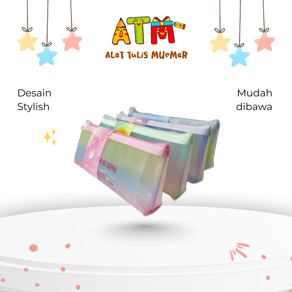 PENCIL BOX/PNCL ZIPPER MW-76124 NET