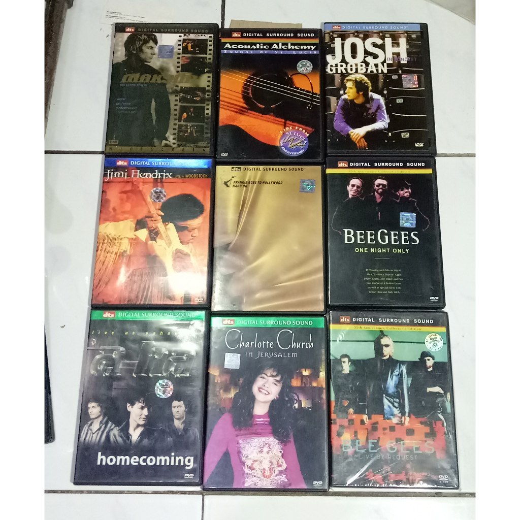 WESTERN MUSIC DVD - PACKAGE 12 DVD 9