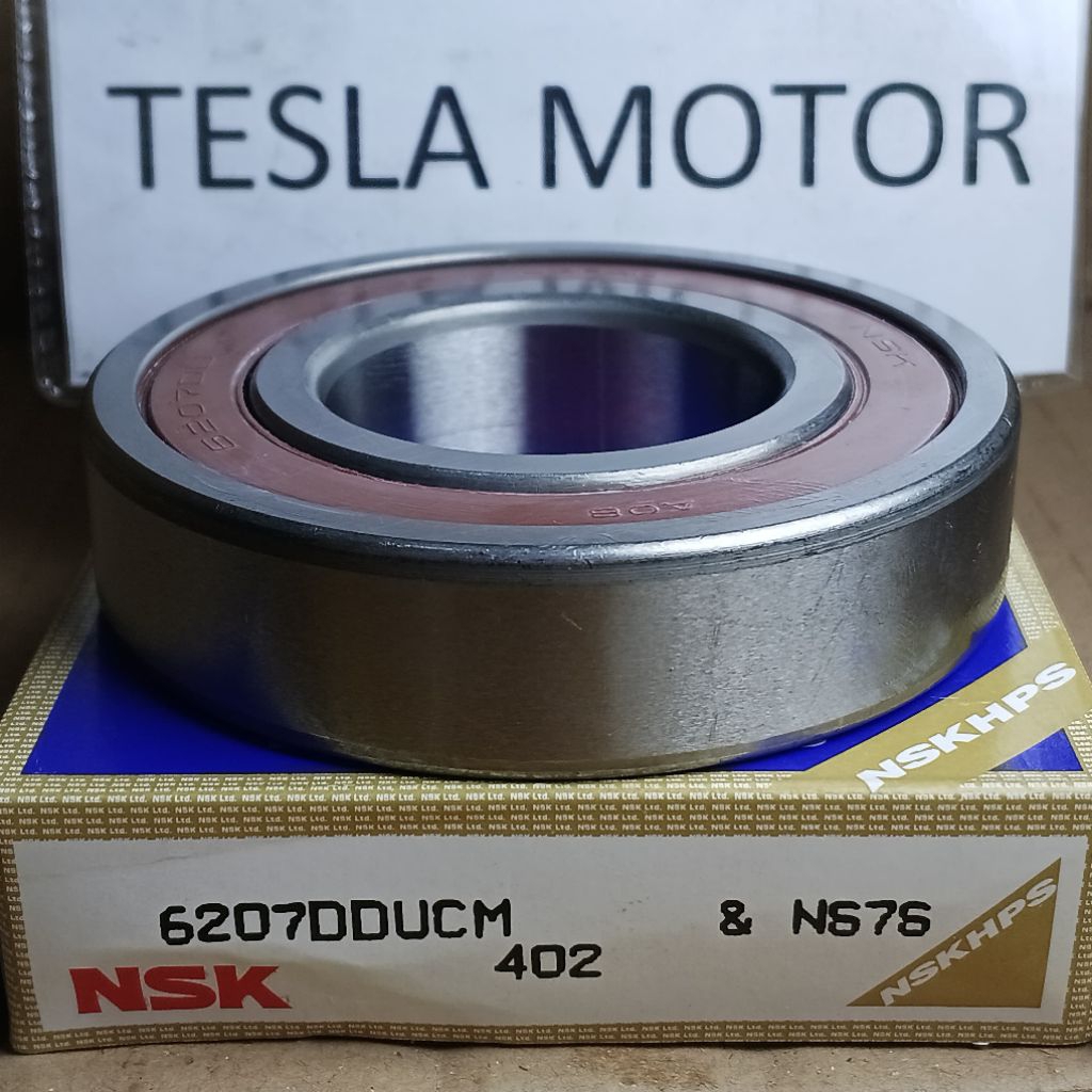 BEARING 6207 DDU หมวกยาง NSK