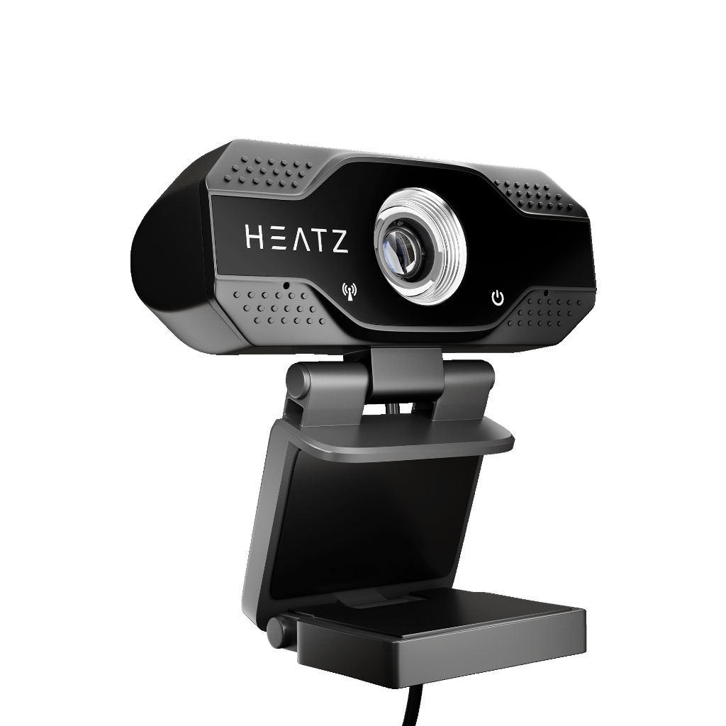 WEBCAM PC FHD 1080P HEATZ ZR80 WEBCAM FHD 1080P พร้อมเลนส์แก้ว 6-LAYER ออกเป็นไมโครโฟน รับประกัน 1 ป