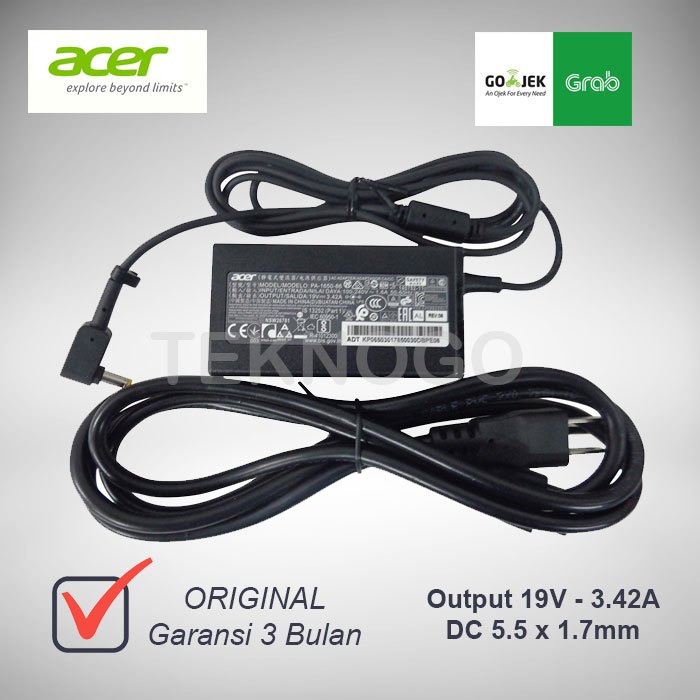 Acer Aspire All-in-One C22-860 C22-865 C24-760 C24-860 C24-865 19V 3.42A 65W อะแดปเตอร์ชาร์จ
